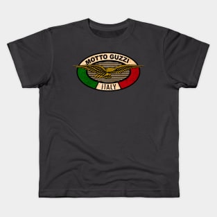 Motto Guzzi Motorcycles Italy Kids T-Shirt